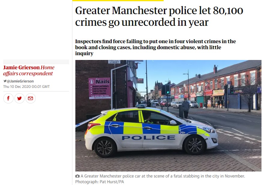 80,100 unrecorded crimes